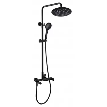 RUBINETA Tuš set Ultra-10 Crni 625123 