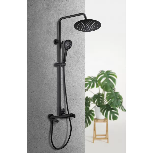 RUBINETA Tuš set Ultra-10 Crni 625123 
