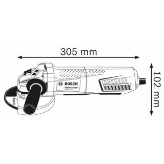 Bosch ugaona kutna brusilica GWS 9-115 P Professional 