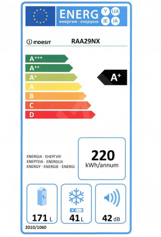 Indesit frižider RAA 29 NX 