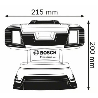 BOSCH laserski nivelir GSL 2 