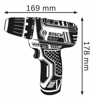 BOSCH aku bušililca odvijač GSR 12V-15 