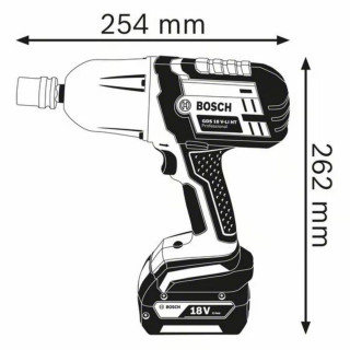 BOSCH aku udarni stezač GDS 18 V-Li HT 