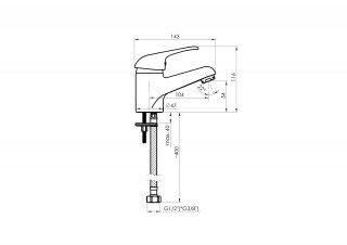Baterija za umivaonik Star P18 