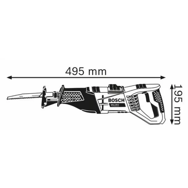 Bosch električna recipročna pila lisičji rep GSA 1100 E 