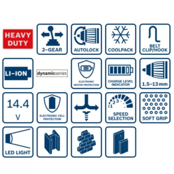 BOSCH aku udarni odvijač GSB 14.4V-Li 