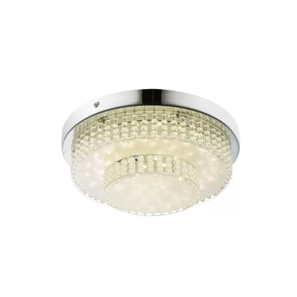 GLOBO Lampa plafon 48213-16 1xLED Chrom 