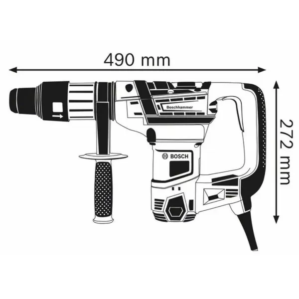 Bosch čekić bušilica GBH 5-40 D Professional 