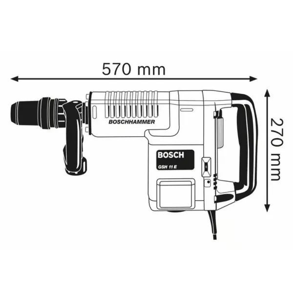 Bosch čekić bušilica GSH 11 E Professional 