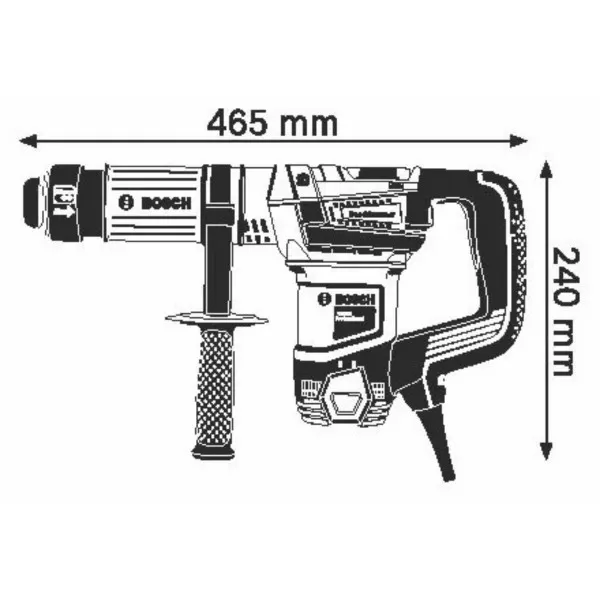 BOSCH udarni čekić GSH 5 - SDS max 