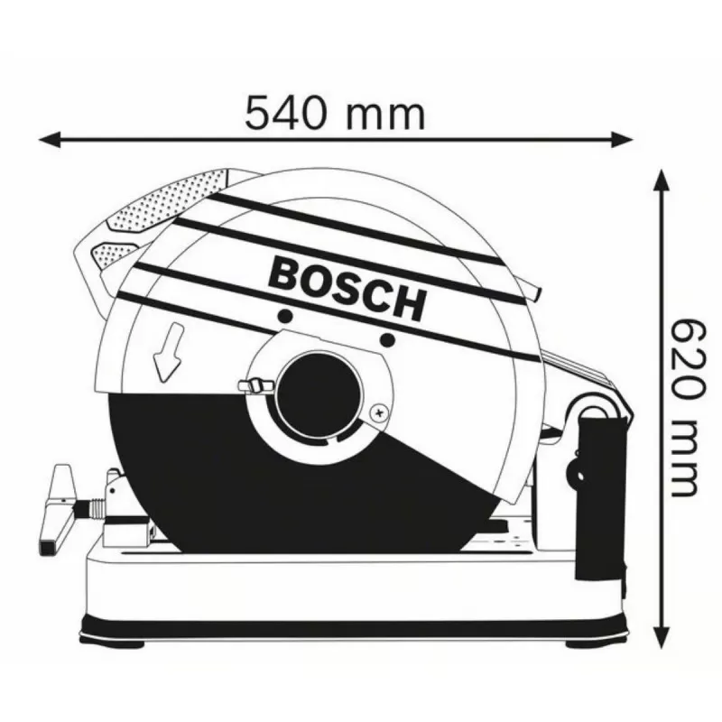 Bosch Brusilica za rezanje metala GCO 2000 Professional 