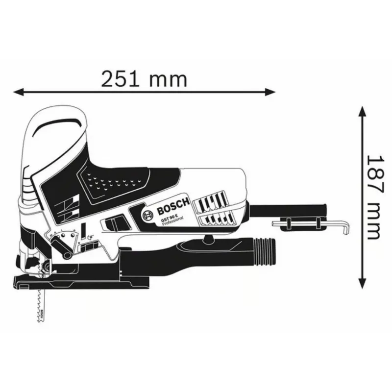 BOSCH ubodna pila GST 90 E 