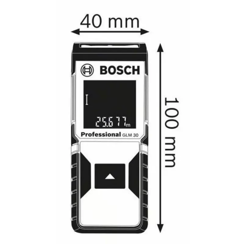 BOSCH laserski daljinomjer GLM 30 