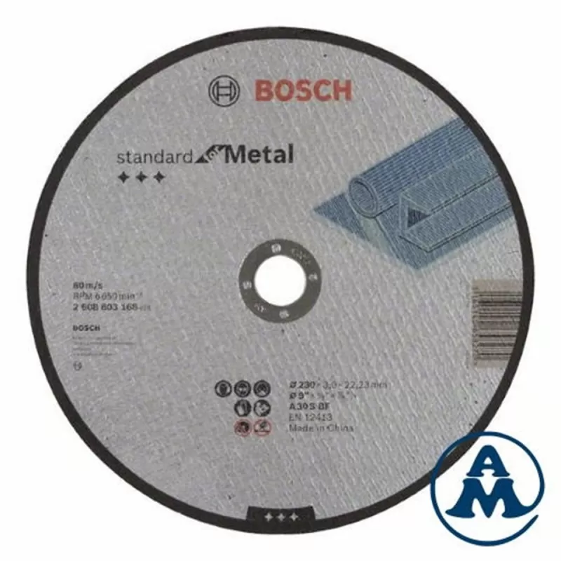 BOSCH Brusna ploča standard za metal 230x6 