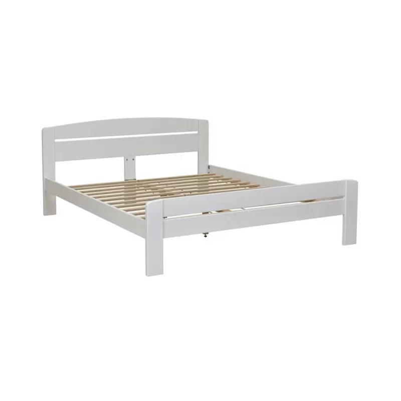 Krevet Wood BASIC 160x200 bijelo 