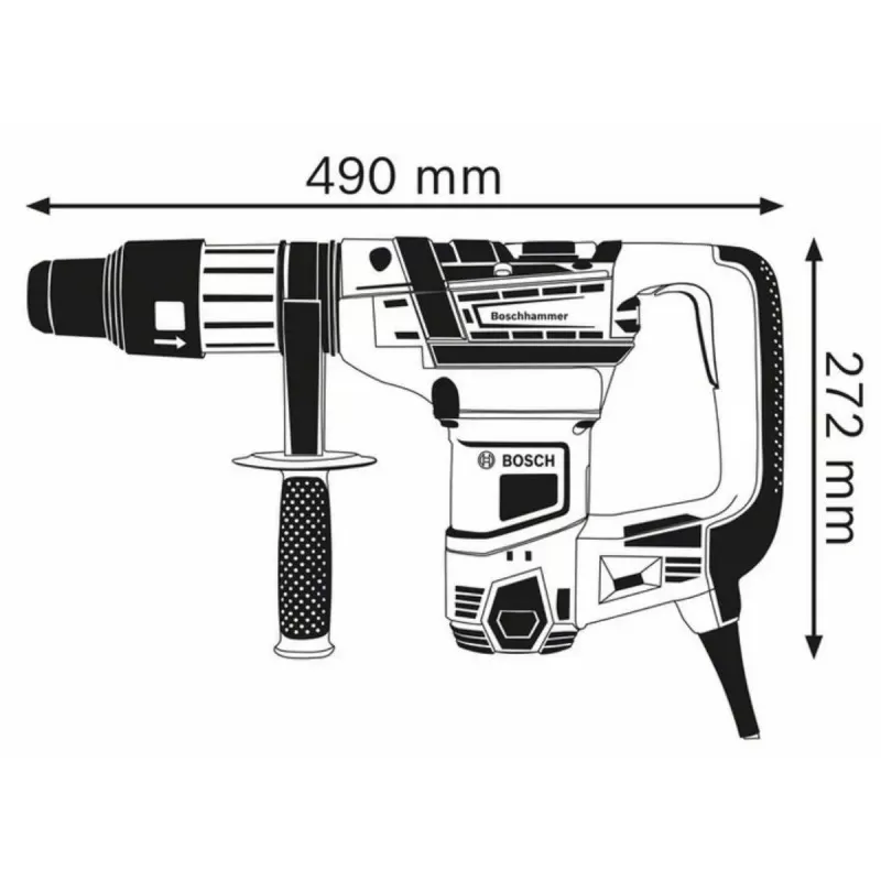 Bosch čekić bušilica GBH 5-40 D Professional 