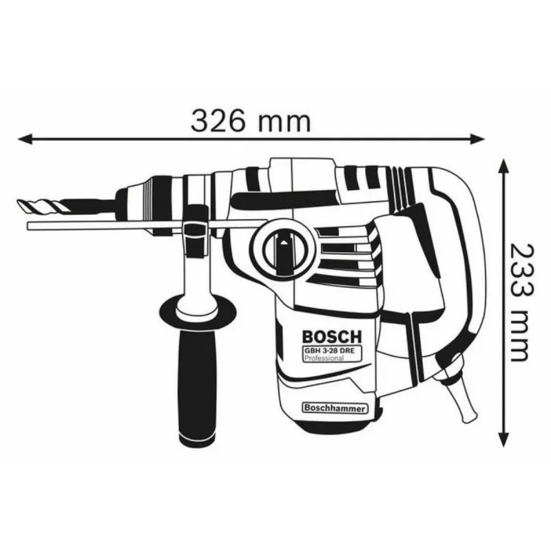 BOSCH čekić bušilica GBH 3-28 DRE 